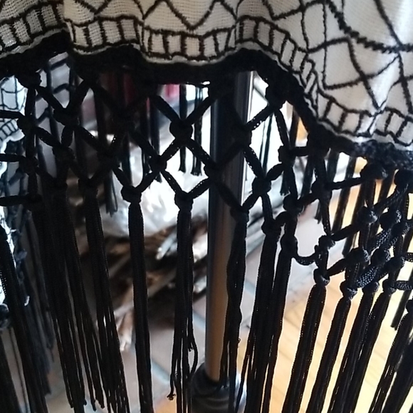 Chicos Aztec design poncho - Picture 9 of 10